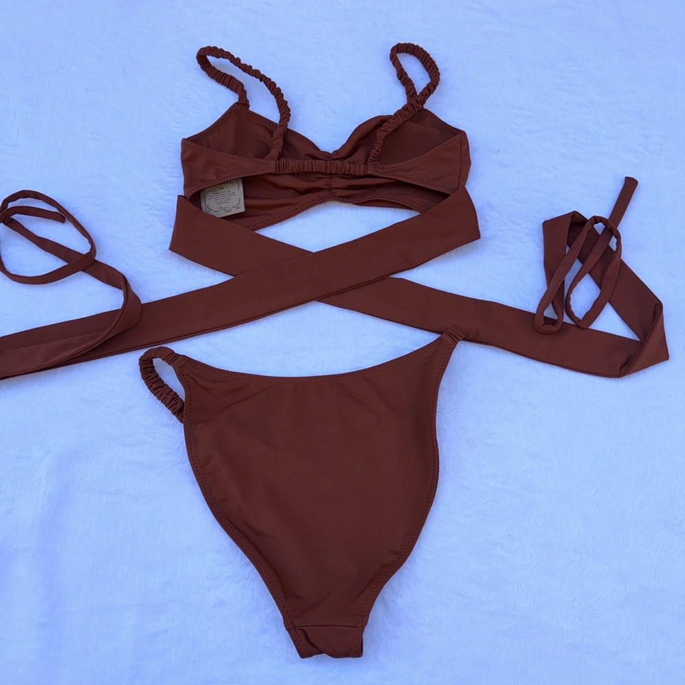 PARI DESAI Sarita Swimsuit - Umber Size XS - Picture 9 of 9